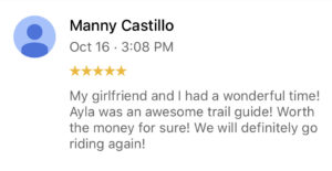 Review from Manny Castillo